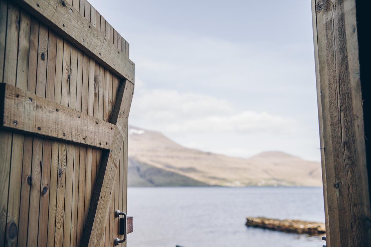 Appartamento Boat House In Hosvik Esterno foto